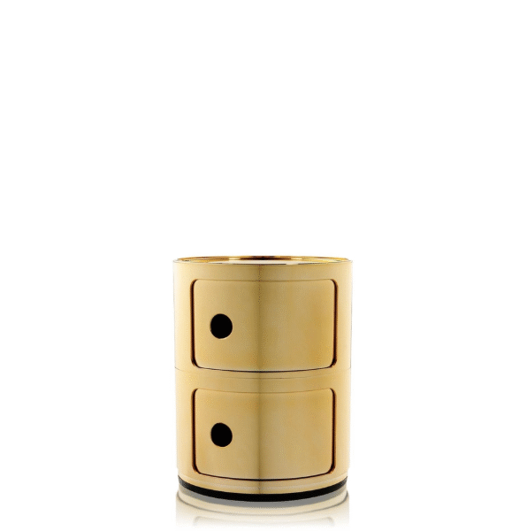 Kartell, Componibili Metal, Gold