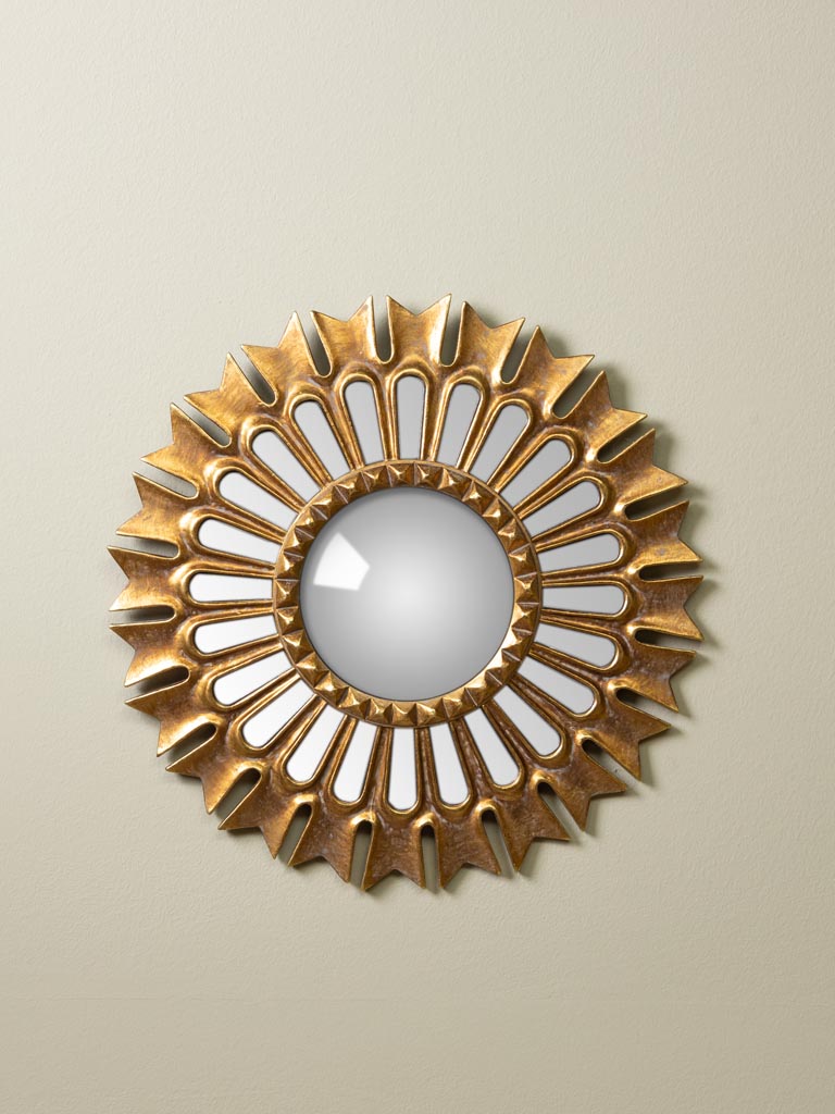 Golden convex mirror Doplo-2