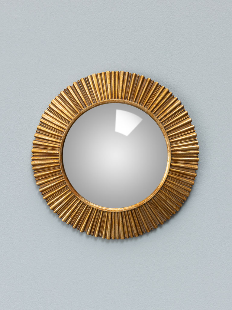 Golden convex mirror Sanctus-2
