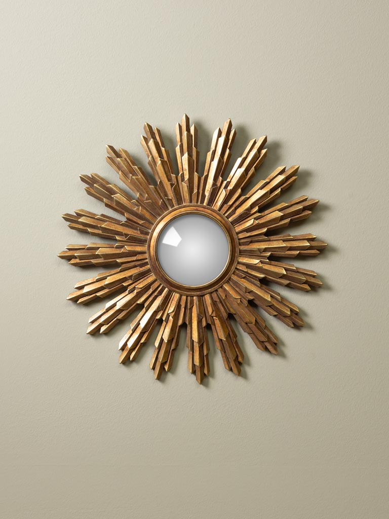 Golden convex mirror covent-2
