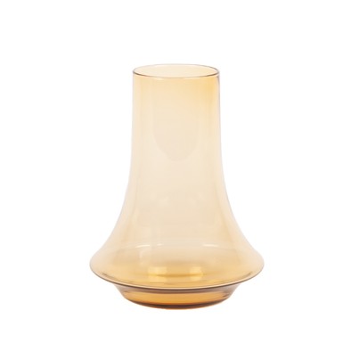 Spinn Vase, Amber